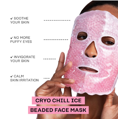 Cryo Chill Ice Beaded Face Mask
